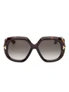 Tom Ford Geometric-frame Sunglasses In Brown