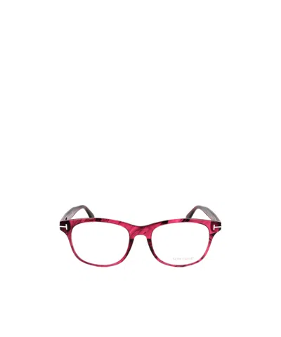 Tom Ford Geometric Frames In Brown