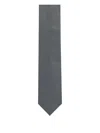 Tom Ford Geometric-pattern Tie In Blue