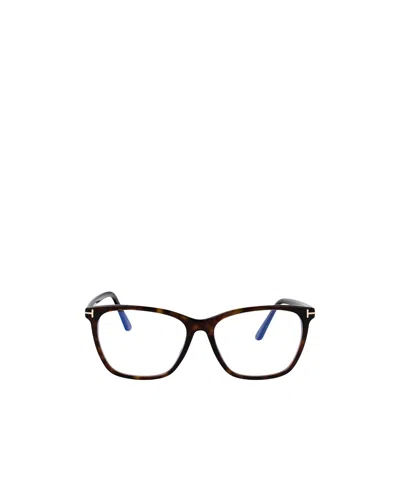 Tom Ford Geometric Plano Mirror In Black