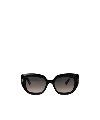 TOM FORD TOM FORD EYEWEAR CAT-EYE FRAME SUNGLASSES