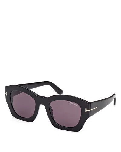 TOM FORD GEOMETRIC SUNGLASSES, 52MM