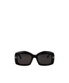 Tom Ford Eyewear Rectangle-frame Sunglasses In Black