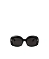 Tom Ford Eyewear Rectangle-frame Sunglasses In Black