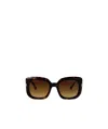 Tom Ford Womens Brown Tr001783 Kaya Square-frame Tortoiseshell Acetate Sunglasses In Brown