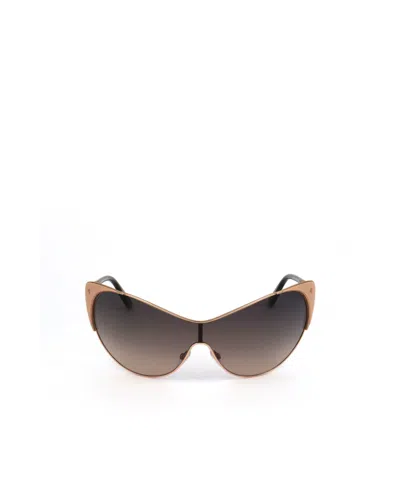 Tom Ford Geometric Sunglasses In Brown