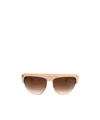 Tom Ford Geometric Sunglasses In Brown