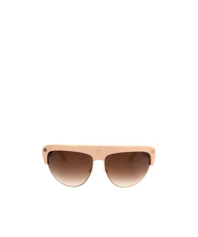 Tom Ford Geometric Sunglasses In Brown