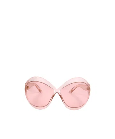 Tom Ford Geometric Sunglasses In Pink
