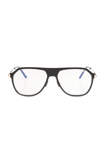 Tom Ford Geometrically Framed Flat Mirror In White