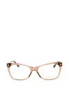 Tom Ford Geometric-frame Glasses In Red