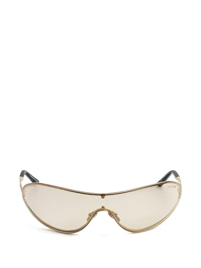 Tom Ford Geometric-frame Sunglasses In Gray