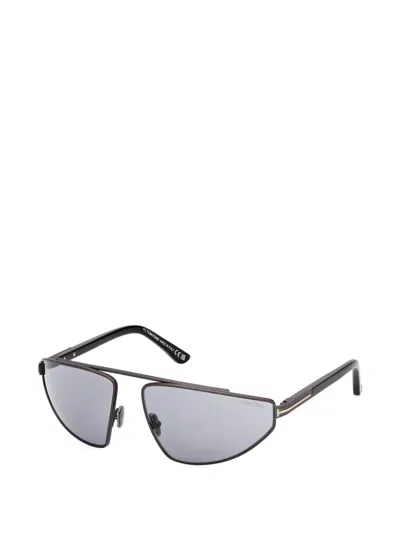 Tom Ford Geometric-frame Sunglasses In Pattern