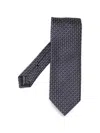 Tom Ford Geometric-pattern Silk Tie In Multi