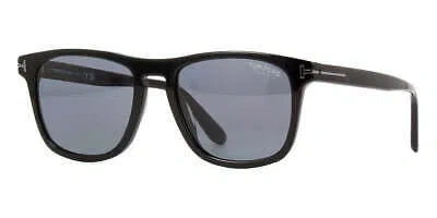 Pre-owned Tom Ford Gerard-02 Ft0930-n 01d Sunglasses Black Frame Gray Polarized Lens 56mm