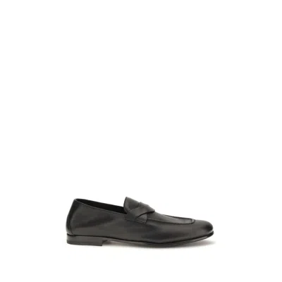 Tom Ford Gigi Loafers With Woven Strap In Black