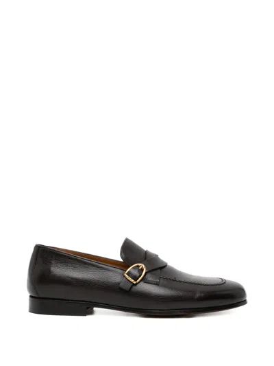 Tom Ford Gigi Twisted Band Buckle Loafer In Brown