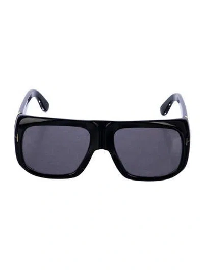 Pre-owned Tom Ford Gino Square Sunglasses In Black