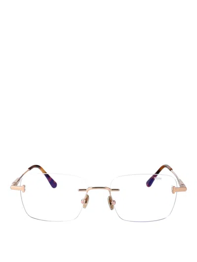 Tom Ford Glasses In Gold