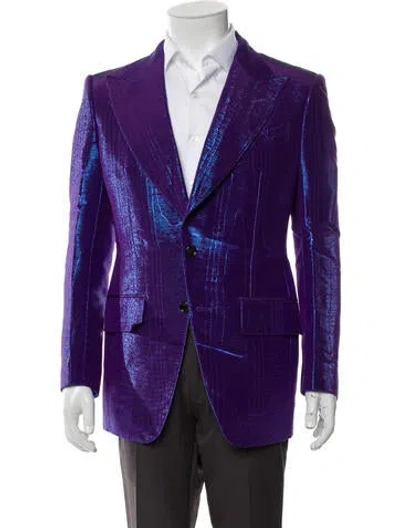 Pre-owned Tom Ford Glitter Accents Blazer