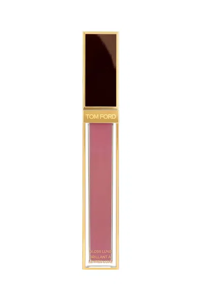 Tom Ford Gloss Luxe, Lip Gloss, Gratuitous, Brass, Shine In White