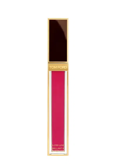 Tom Ford Gloss Luxe, Lip Gloss, L'amour, Brass, Liquid, Three Oils In White