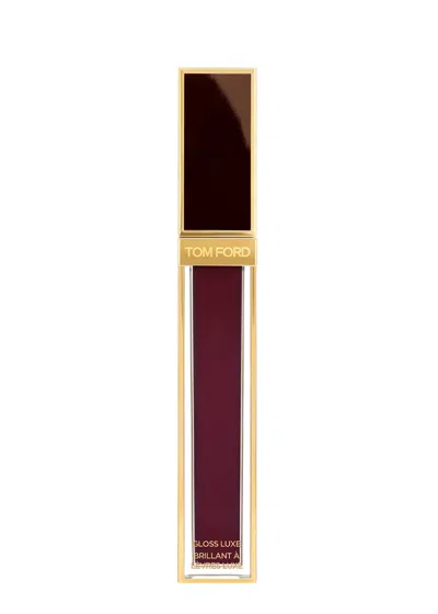 Tom Ford Gloss Luxe, Lip Gloss, Smoked Glass, Brass, Sheer-to-medium In White