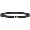 Tom Ford Textured-leather Belt In Black