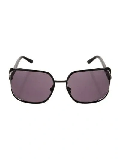 Pre-owned Tom Ford Goldie Square Sunglasses W/ Tags In Black