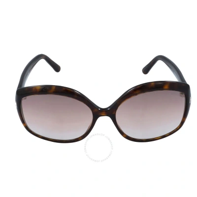 Tom Ford Gradient Brown Butterfly Ladies Sunglasses Ft0919 52f 60 In Brown / Dark