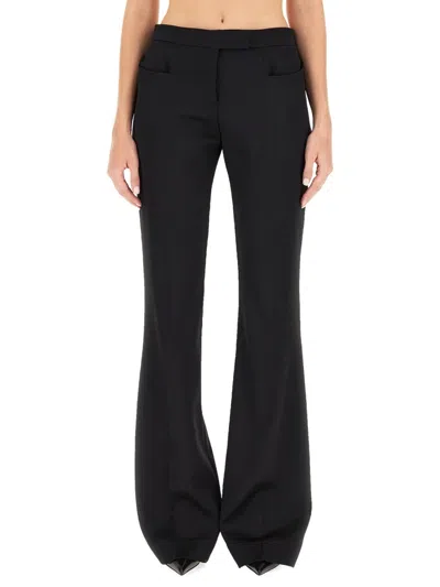 Tom Ford Grain De Poudre Flared Pants In Black