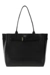Tom Ford Grain Leather Medium Tote In Black