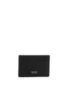 Tom Ford Logo-print Leather Cardholder In Black