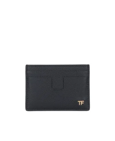 TOM FORD TOM FORD LOGO PLAQUE CARD HOLDER