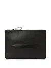 Tom Ford Grained-texture Clutch Bag In Schwarz