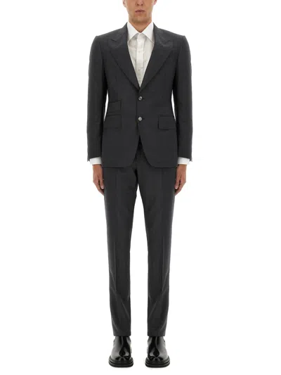 Tom Ford Shelton Two-piece Tailored Suit In Black