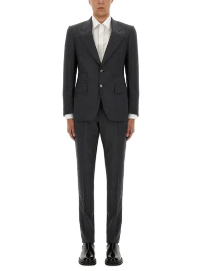 Tom Ford Shelton Two-piece Tailored Suit In Black
