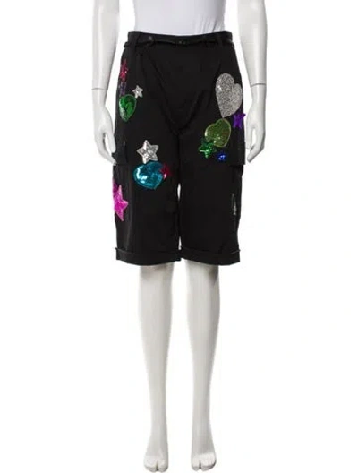 Pre-owned Tom Ford Graphic Print Knee-length Shorts In Multicolor