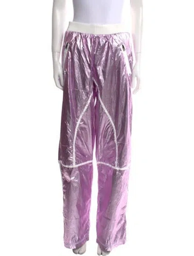 Pre-owned Tom Ford Graphic Print Wide Leg Pants In Purple