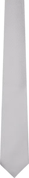 Tom Ford Gray Diagonal Stripe Tie In Grey