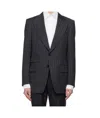 Tom Ford Gray Sharp Stripe Atticus Blazer In Black