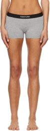 Tom Ford Gray Signature Boy Shorts In Ig164 Grey