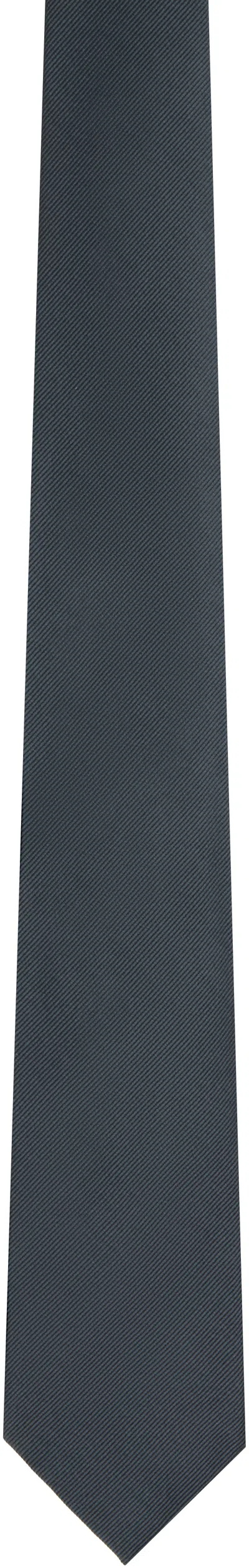 Tom Ford Gray Solid Twill Tie