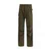 Tom Ford Pleated Cargo Pants In Green