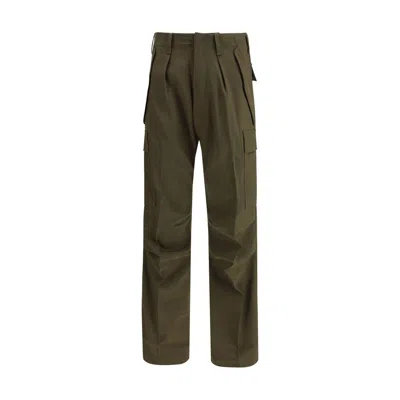TOM FORD BICOLOR CASHMERE CARGO PANTS
