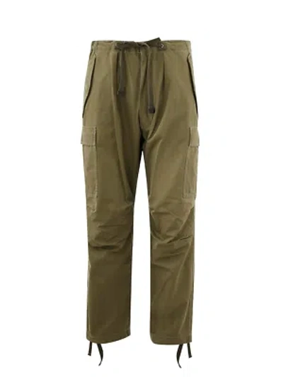 Pre-owned Tom Ford Green Cotton Cargo Pants