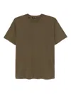 Tom Ford Short Sleeved Crewneck T-shirt In Brown