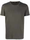 Tom Ford Crew Neck T-shirt Short Sleeves In Green