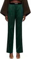 Tom Ford Pants  Woman Color Emerald In Fg680 Dark Emerald