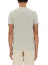 Tom Ford Short Sleeve Crew Neck T-shirt In Neutral